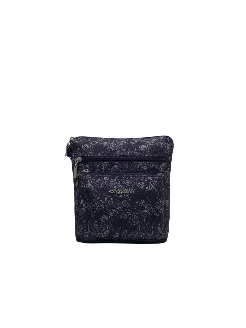 Baggallini Midnight Blossom Print Nylon Crossbody